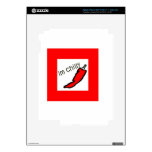 spicy red chilly iPad 3 decals