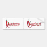 Spicy Vegetarian Bumper Sticker