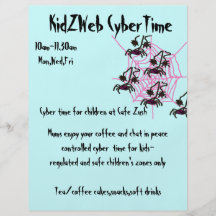 Spideeze Personalised Flyer
