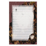 Spider and Skull Custom Stationery
