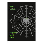 Spider and Web Invitation