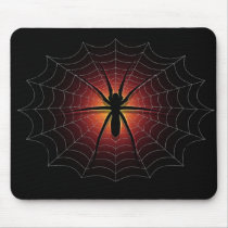 spider and web mousepads
