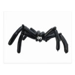 spider balloon postcard
