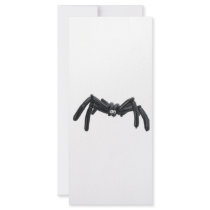 spider balloon rack card design