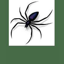 Spider! (big centered) t-shirts