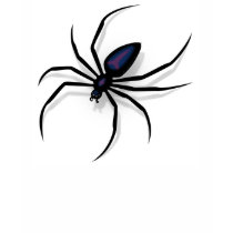 Spider! (big centered) t-shirts by LaesieWorks Spider! (big centered) t-shirts