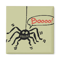 Spider Booooo magnets by anamika11 Spider Booooo magnets