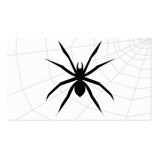 Spider - Business Business Card Template (back side)