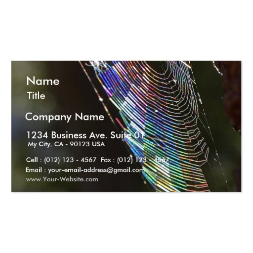 Spider Business Cards