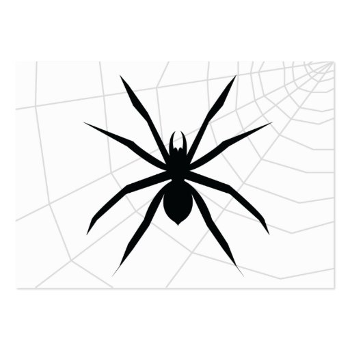 Spider - Chubby Business Cards (back side)