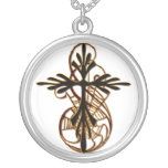Spider Cross Necklaces