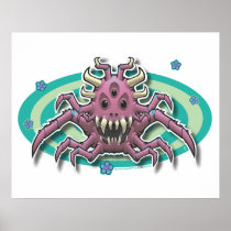 Spider Demon Poster