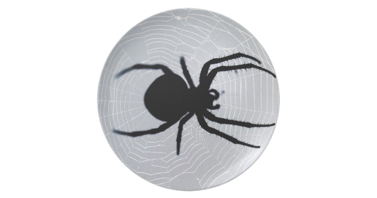 spider-dinner-plate-zazzle