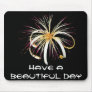Spider Flower Mouse Pad