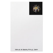 Spider Flower Stationery
