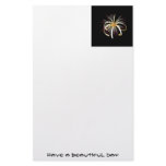 Spider Flower stationery