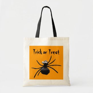 Spider Halloween Canvas Bags