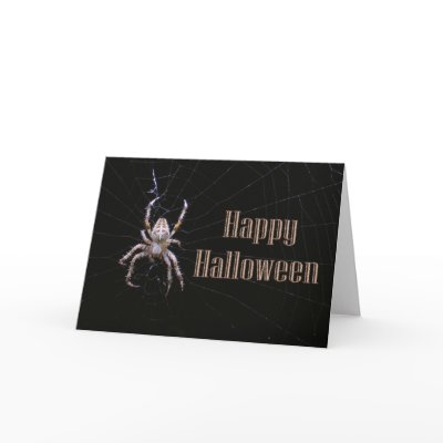 Spider Halloween card by Andy2302