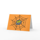 Spider Halloween card