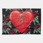 Spider Heart Hand Towel Spider Heart Hand Towel