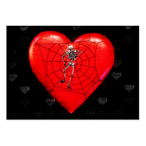 Spider Heart Business Card Template