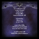 Spider Heart Gothic Vampire Invitation invitations