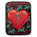 Spider Heart Ipad Sleeve Spider Heart Ipad Sleeve
