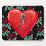 Spider Heart Mousepad