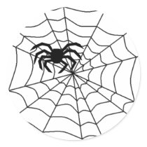 spider in web stickers