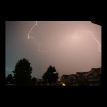 Spider Lightning Cloud to Cloud posters