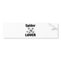 Spider Lover Bumper Sticker