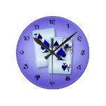 Spider Makes 21 Wall Clock