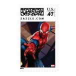 Spider-Man On Skyscraper Postage Stamp