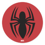 Spider-Man Spider Logo Classic Round Sticker
