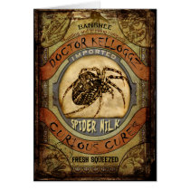 Spider Milk Greeting Cards