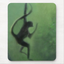 Spider Monkey in Motion Mouse Mats