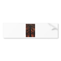 Spider monkey tree bumper stickers