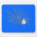 spider on his web mousepads