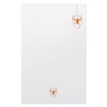 Spider (Orange) Stationery