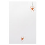 Spider (Orange) Stationery