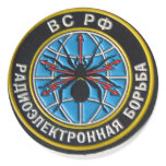 spider patch.russian secret service round sticker
