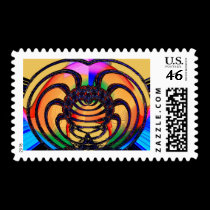 Spider Queen Postage Stamp