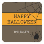 Spider Scare Halloween Gift Tag Stickers stickers