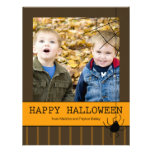 Spider Scare Halloween Photo Cards invitations