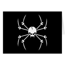 Spider Skull Cards
