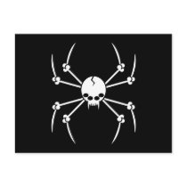 Spider Skull Postcards