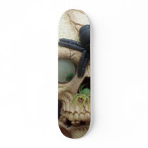 Spider Skull Skate Deck