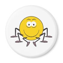 Spider Smiley Face magnets by doonidesigns Spider Smiley Face magnets
