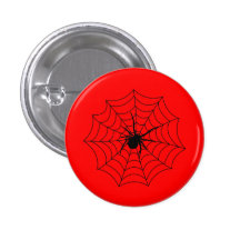 Spider Spidernet Insects Arachnida Black Art Pins