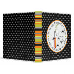Spider Test Tube Halloween Recipe Binder